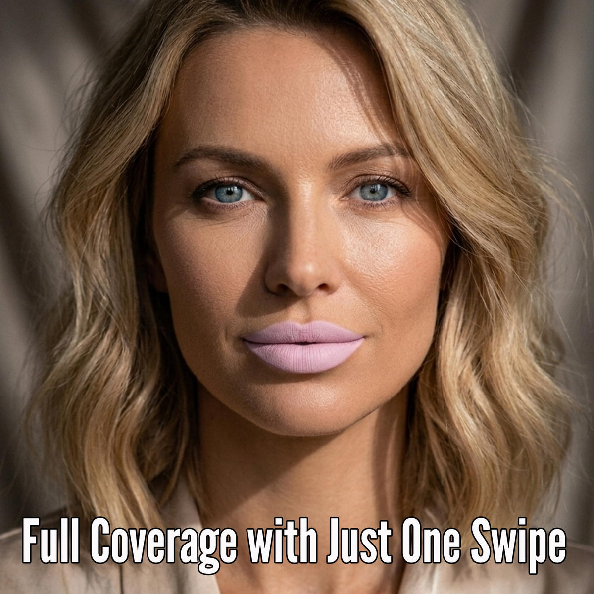 Mynena Hydrating Pink Matte Liquid Lipstick Clara on model