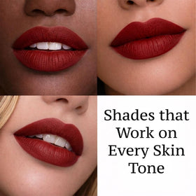 Mynena Hydrating Red Matte Liquid Lipstick applicator close-up