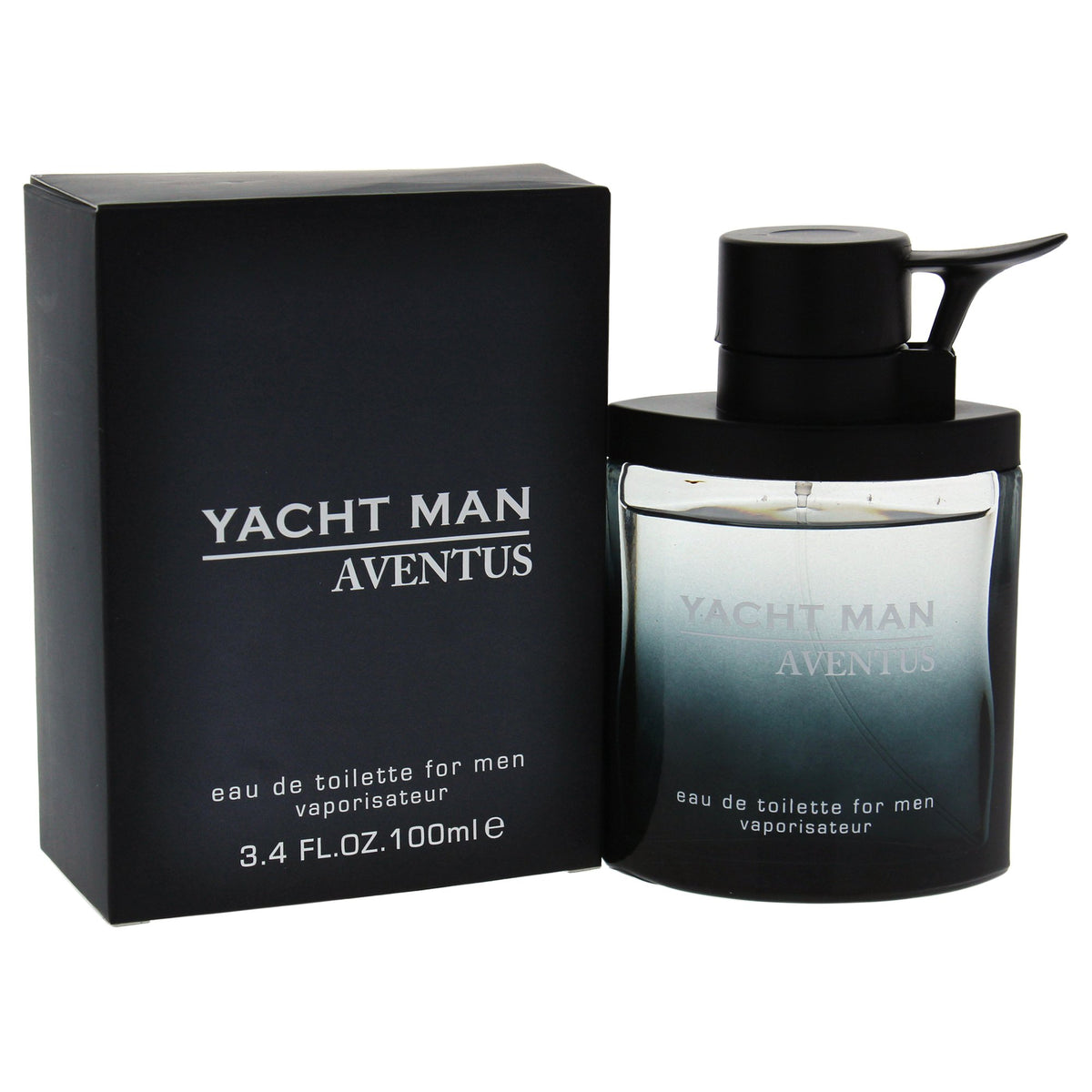 Myrurgia Yacht Man Aventus 3.4 Ounce EDT spray front view