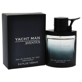 Myrurgia Yacht Man Aventus 3.4 Ounce EDT spray front view