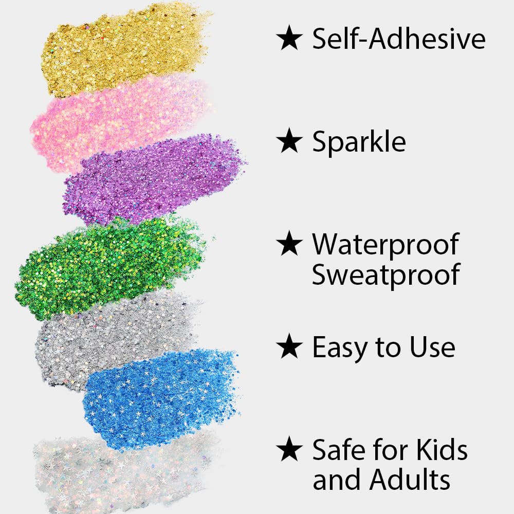 Mysense Purple Body Glitter Stick in packaging