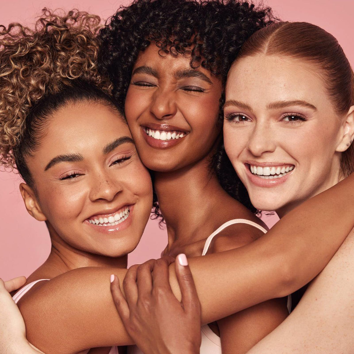 MYSTER ROSEY Mini Eyeshadow Palette packaging on a vanity