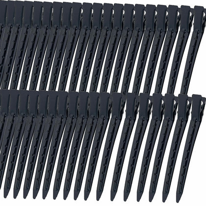 Mythos 40 PCS Metal Alligator Hair Clips front view