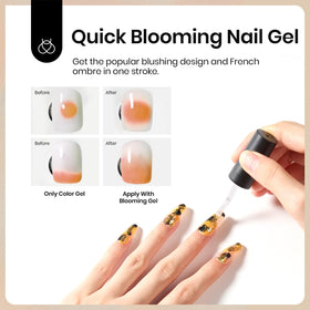 nail art brush included in beetles gel set