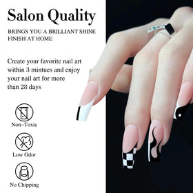 Nail art created using Double Rhythm Gel Nail Polish