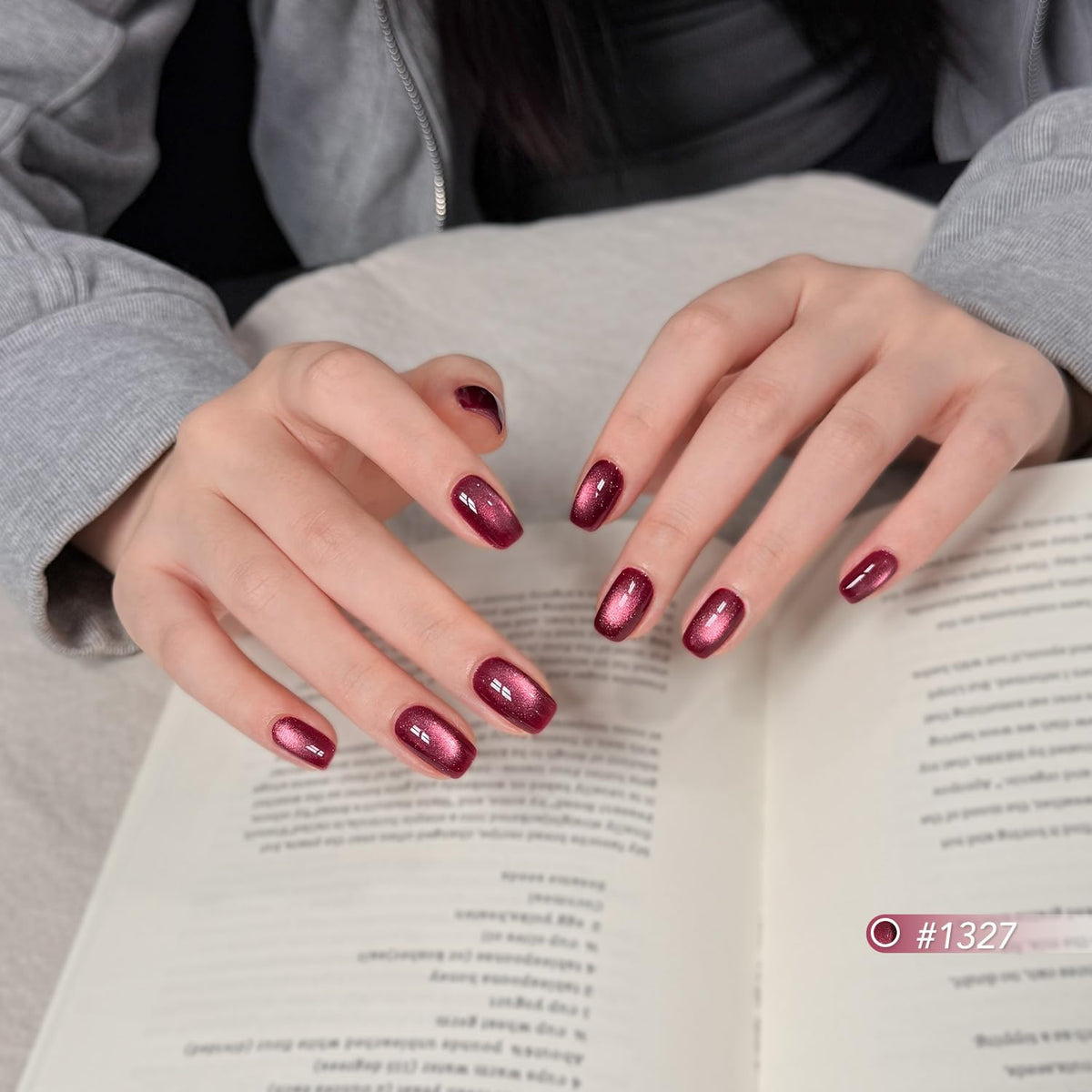 Nail art created with GAOY gel polish