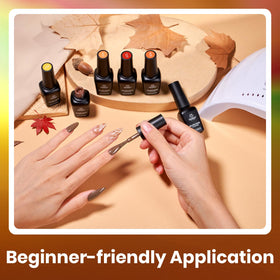 nail art design using beetles Gel Polish Fall Gel Polish Set autumn colours