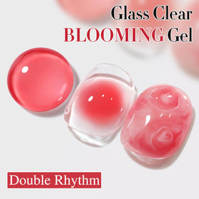 Nail art design using Double Rhythm Blooming Gel Polish