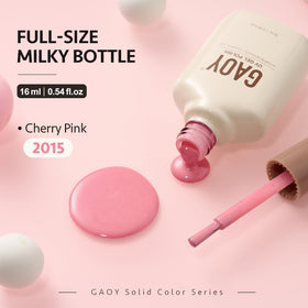 Nail art design using GAOY Pink Gel Nail Polish