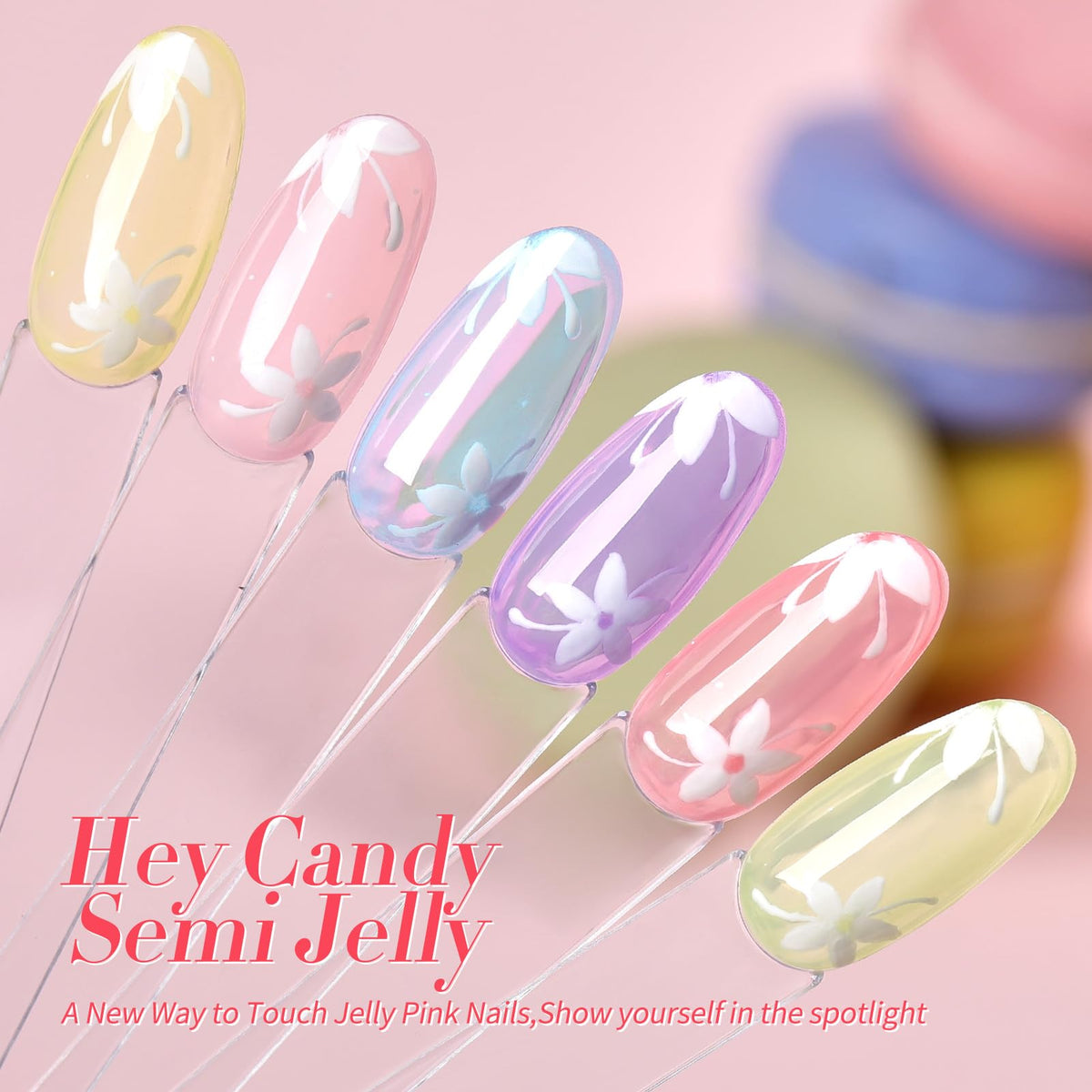 Nail art designs using Born Pretty gel polish