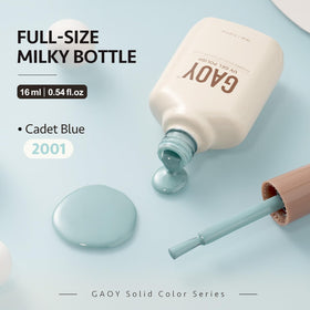 Nail art designs using GAOY Blue Gel Nail Polish