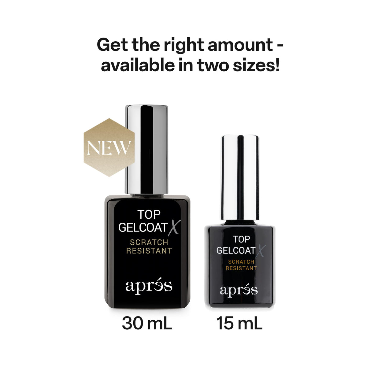 Nail art featuring APRÉS Top Gelcoat X