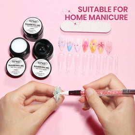 Nail Art Silicone Pen alongside SUPWEE 3D Sculpting Gel
