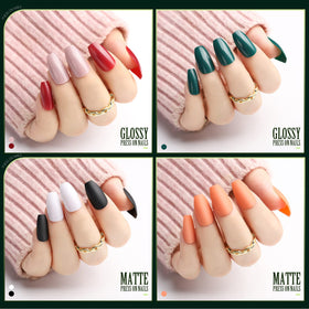 Nail art stickers and rhinestones included in Teenitor set