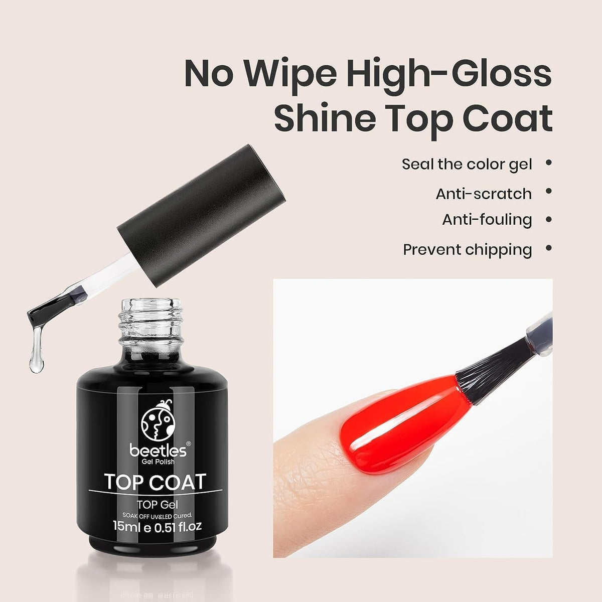 nail art tools alongside beetles Gel Polish set