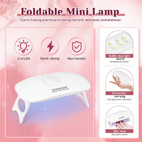 Nail art tools from JEWHITENY Poly Nail Gel Kit