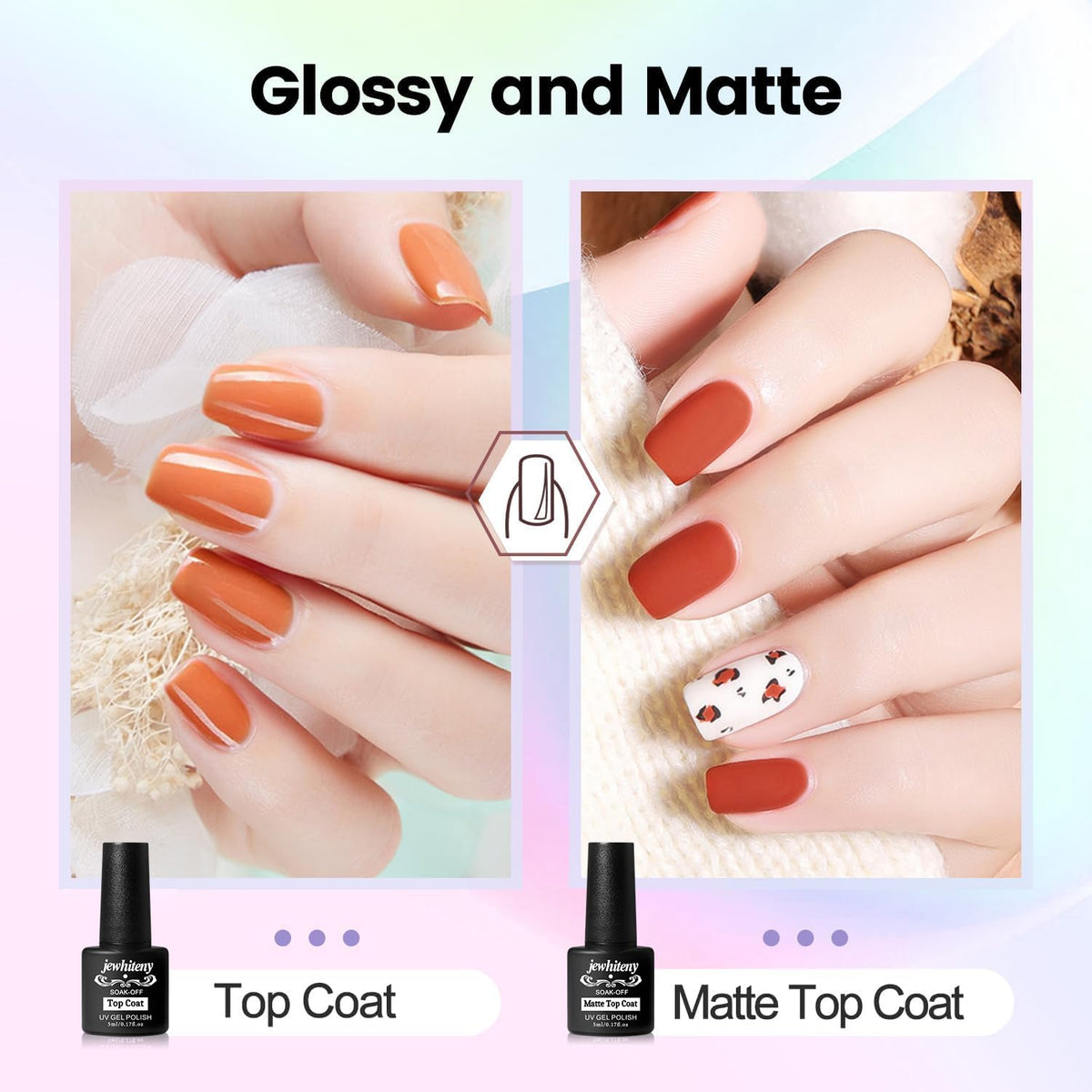 Nail art tools included in the JEWHITENY kit