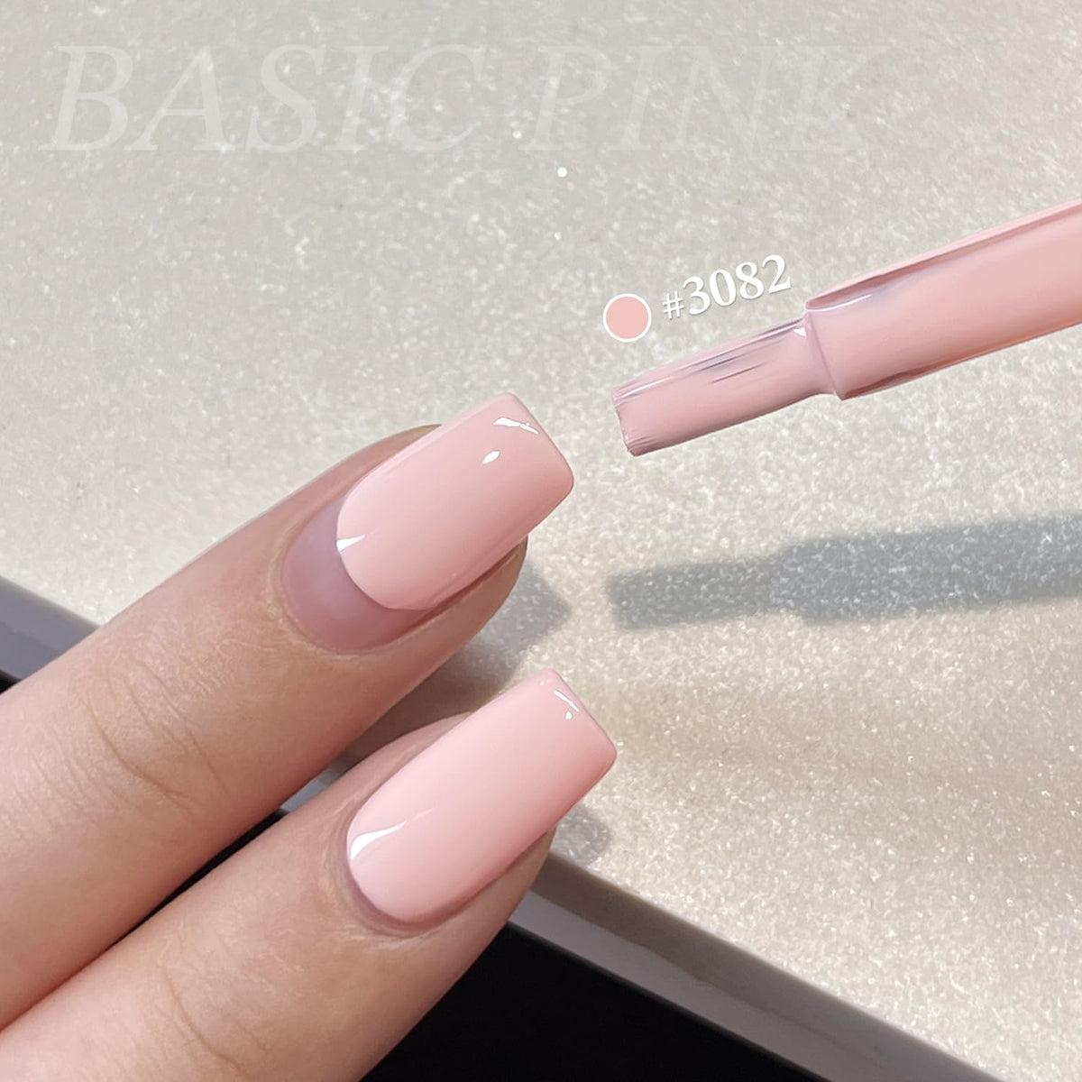 Nail art using GAOY Pink Gel Nail Polish