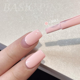 Nail art using GAOY Pink Gel Nail Polish