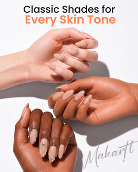 Nail art using Makartt Ultra-Pigmented Gel Nail Polish