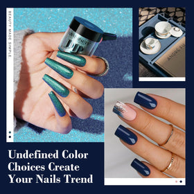 Nail brush and file from AZUREBEAUTY dip powder kit