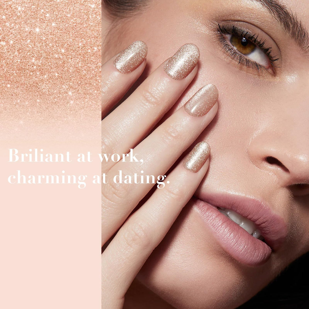 Nail brush and file from the AZUREBEAUTY dip nails starter kit