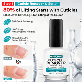 Nail Cleaner Pads and Brush in Morovan kit