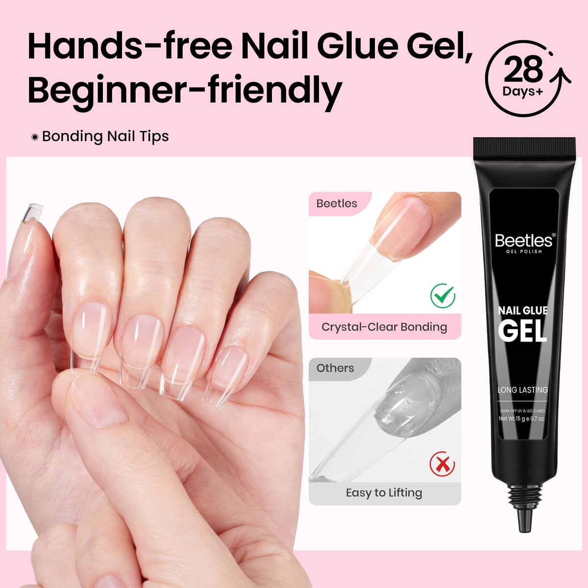 nail clipper and file included in beetles Gel Nail Kit