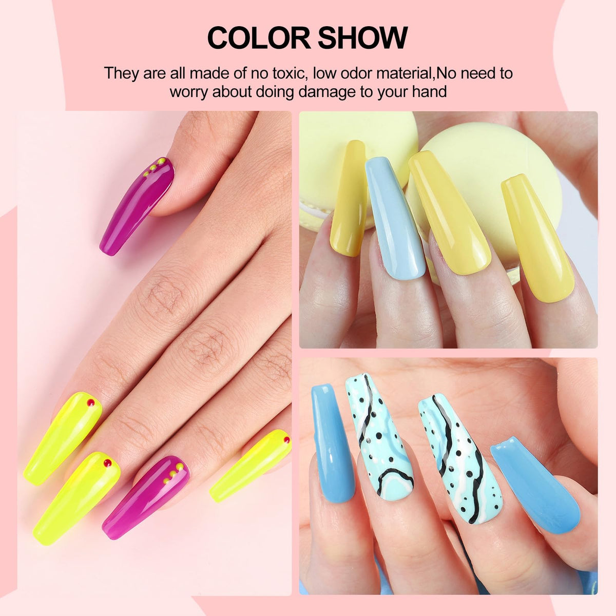 Nail drill included in COSCELIA Gel Nail Polish Kit