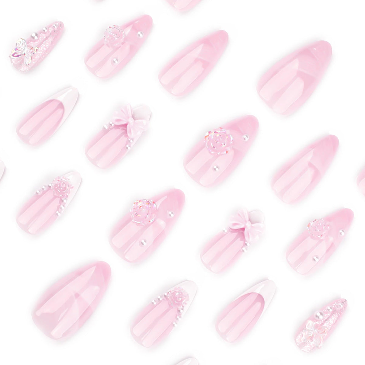 Nail file and jelly glue stickers included with CTTHNBD nails