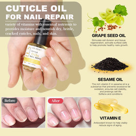Nail file and scrapper from LOUINSTIC Gel Polish Remover Kit