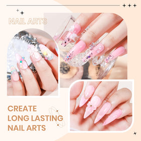 Nail file included in SUPWEE 3D Gel Nail Art Sculpture Kit