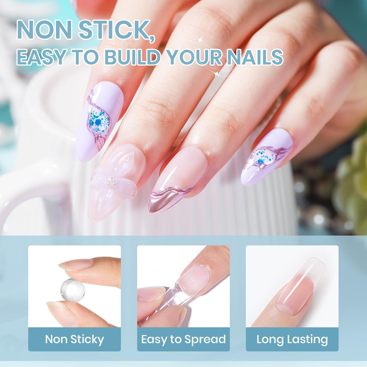 Nail file included with SUPWEE Sculpting Gel Kit