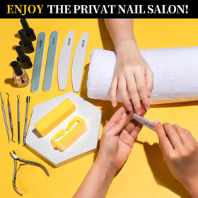 Nail files and cuticle tools from Fandamei Nail Care Set