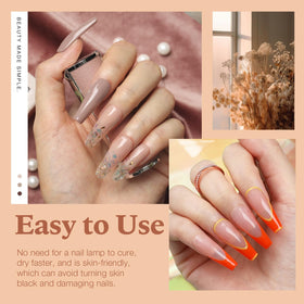 Nail polishing block included in AZUREBEAUTY kit