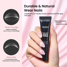 Nail Primer and Dehydrator bottles from beetles Gel Nail Kit