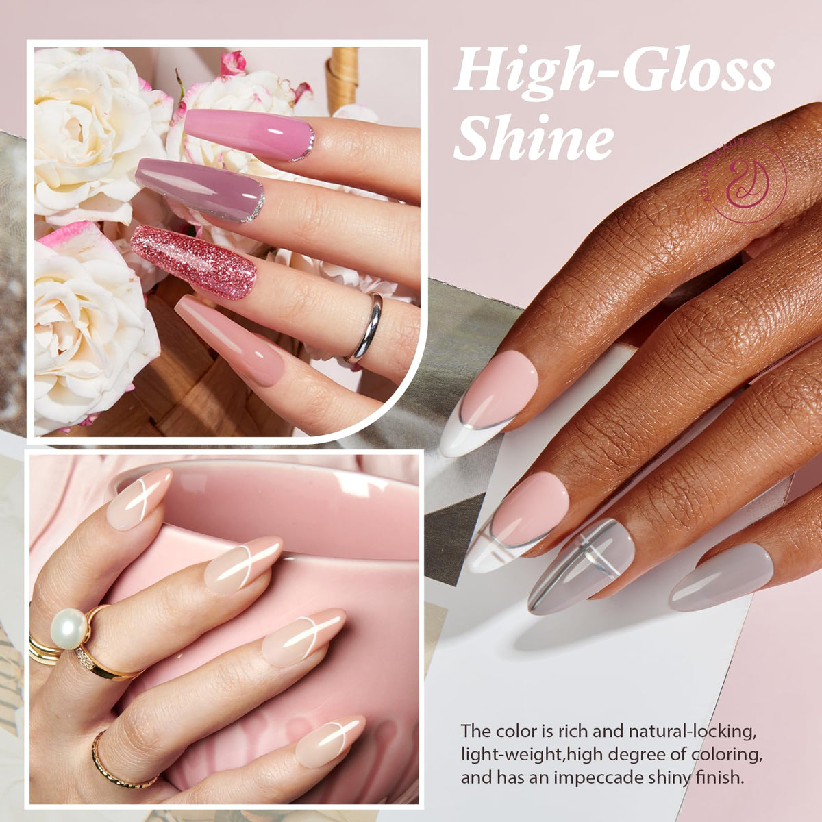 Nail sticks and accessories included in AZUREBEAUTY kit