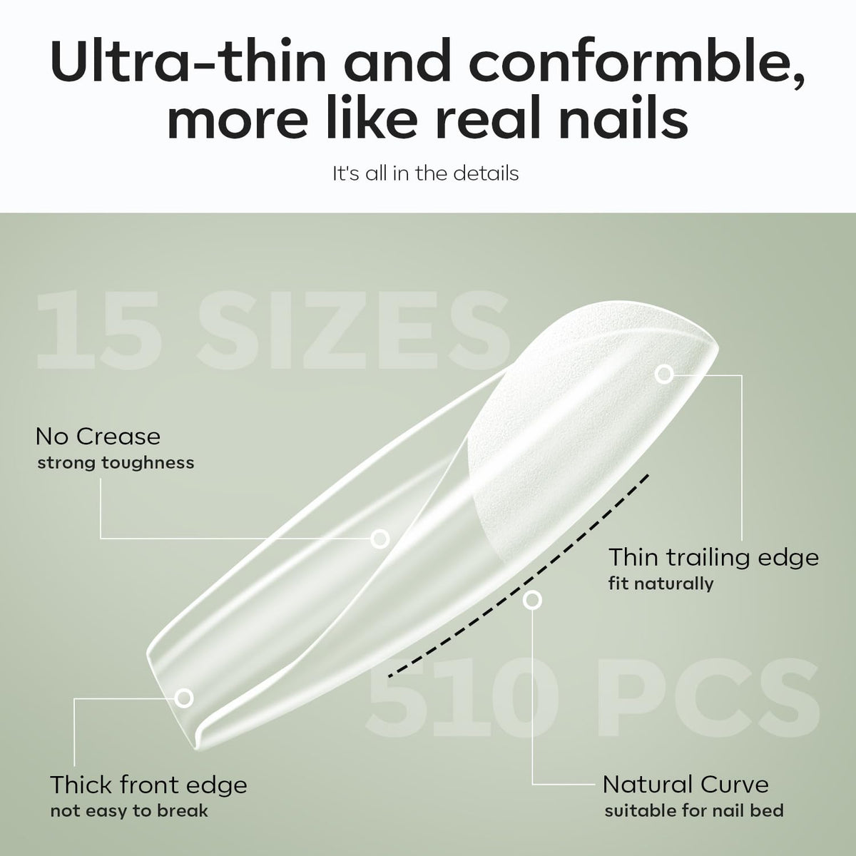 Nail Tips Clipper included in modelones kit