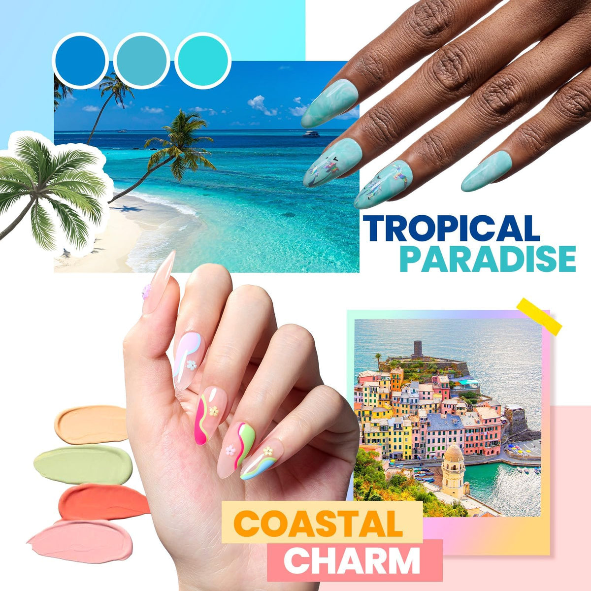 Nail tools included in beetles Gel Nail Polish Kit