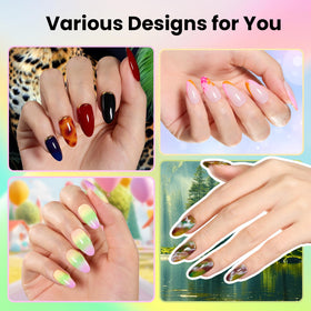 nail tools included in beetles Gel Nail Polish Kit