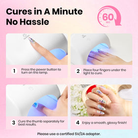 nail tools included in beetles Gel Nail Polish Kit