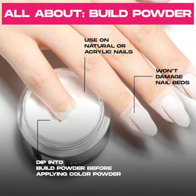 Nailboo Dip Powder Nail Kit components laid out