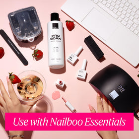 Nailboo Forever Glaze Gel Polish Buckle Bling packaging