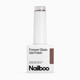 Nailboo Forever Glaze Gel Polish Espresso Elegance front view