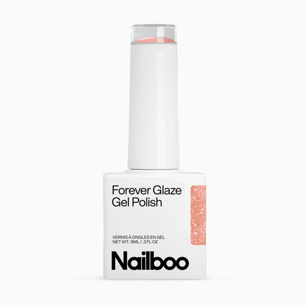 Nailboo Forever Glaze Gel Polish Solar Shimmer 0.3 fl oz front view