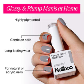 Nailboo Gel Polish Stormy Daze packaging back view