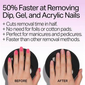 Nailboo manicure scraper tool included with bowl