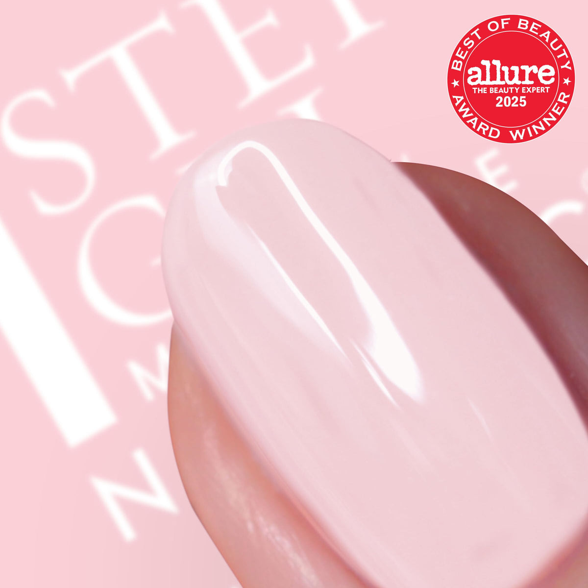 Nails Inc It's Topless Dakota Light Pink Gel-Like Nail Polish back view