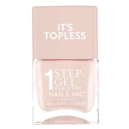 Nails Inc It's Topless Gel-Like Nail Polish 60g front view