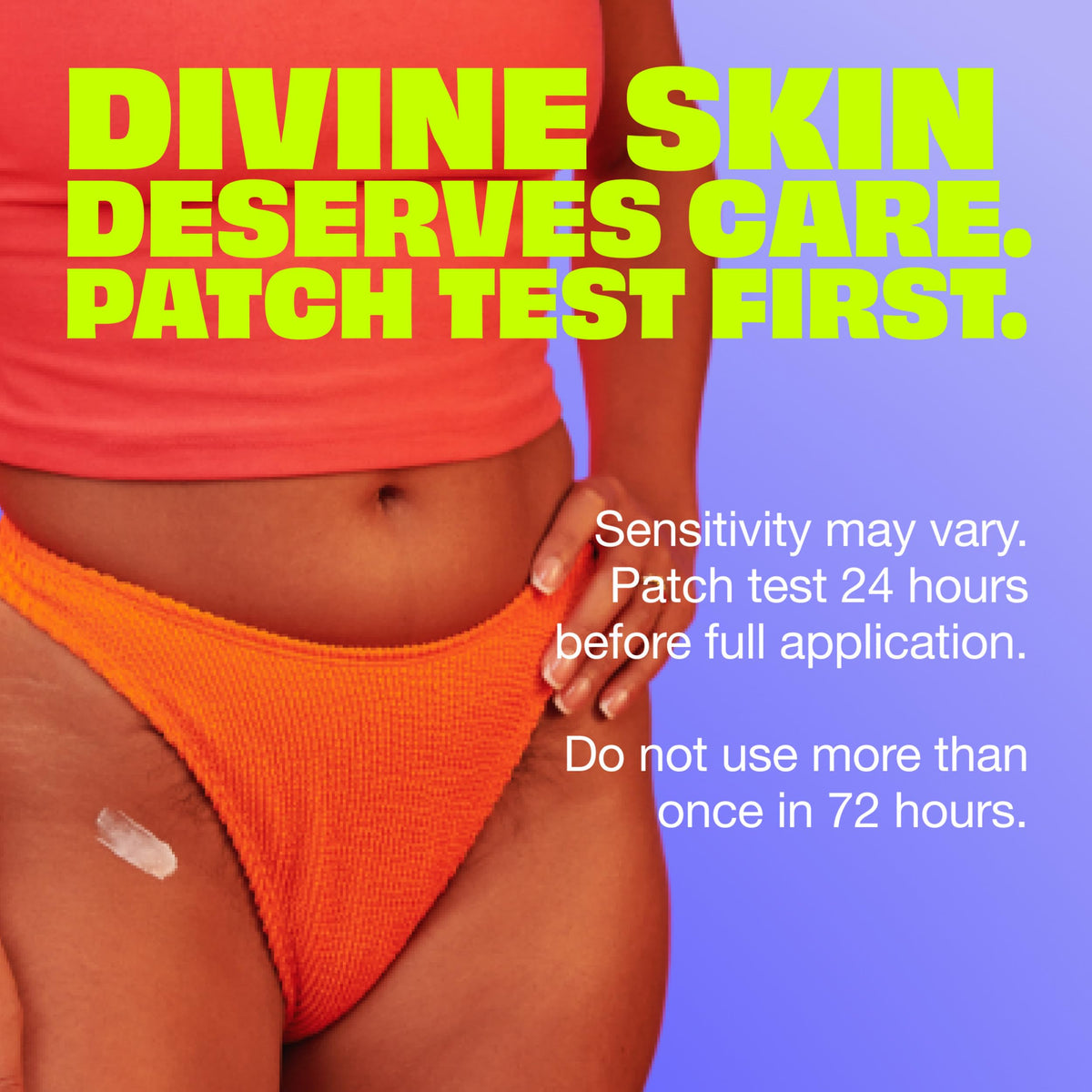 Nair Sensitive Formula Hair Removal Cream texture